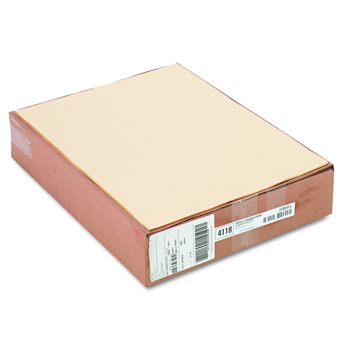Pacon Cream Manila Drawing Paper, 50 lb Cover Weight, 18 x 24, Cream Manila, 500/Pack