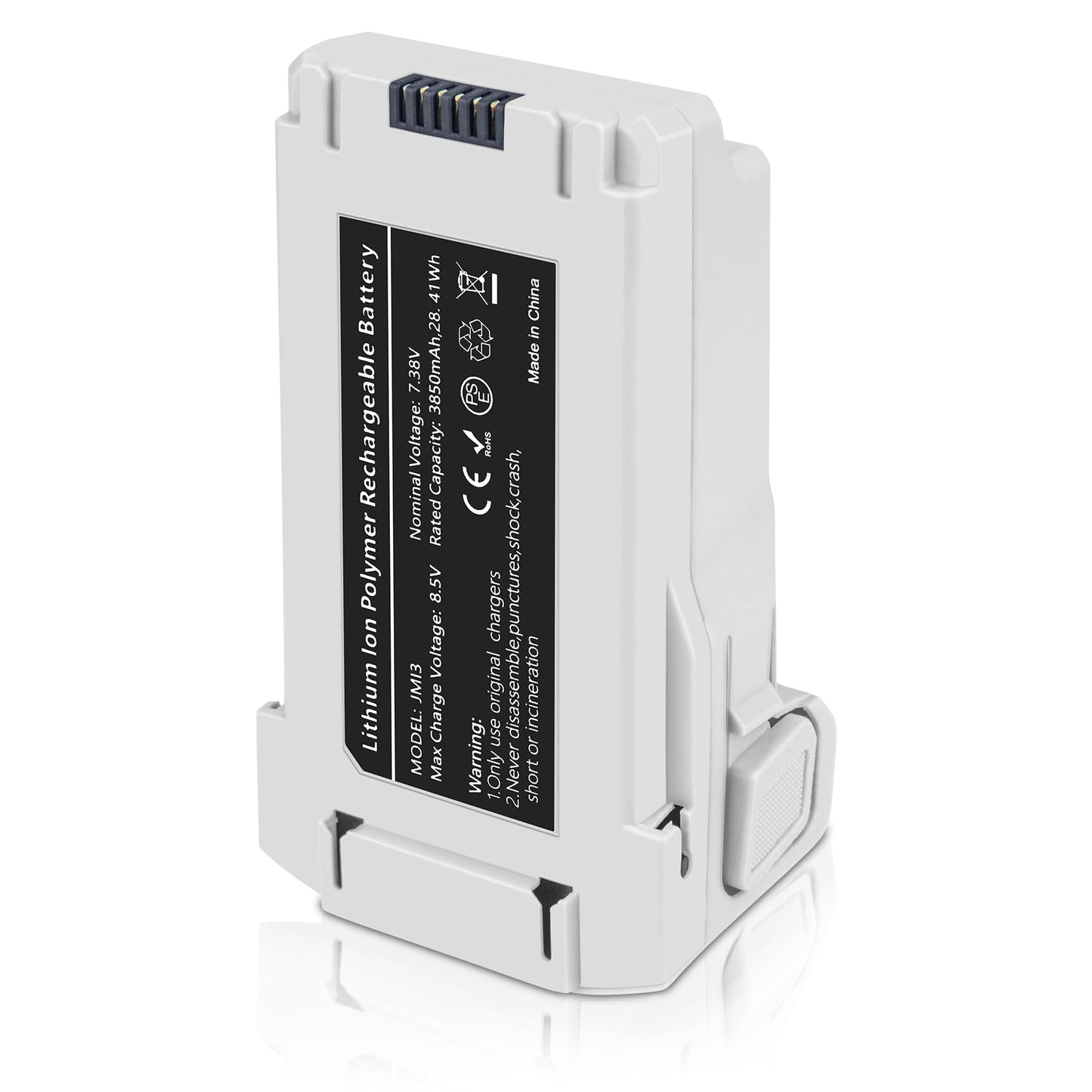 JHTC Intelligent Flight Mini 3 Battery Plus 2-Pack 3850mAh Replace for Mini 3/Mini 3 Pro Battery Compatible with Mini 3 / Mini 3 Pro Drone