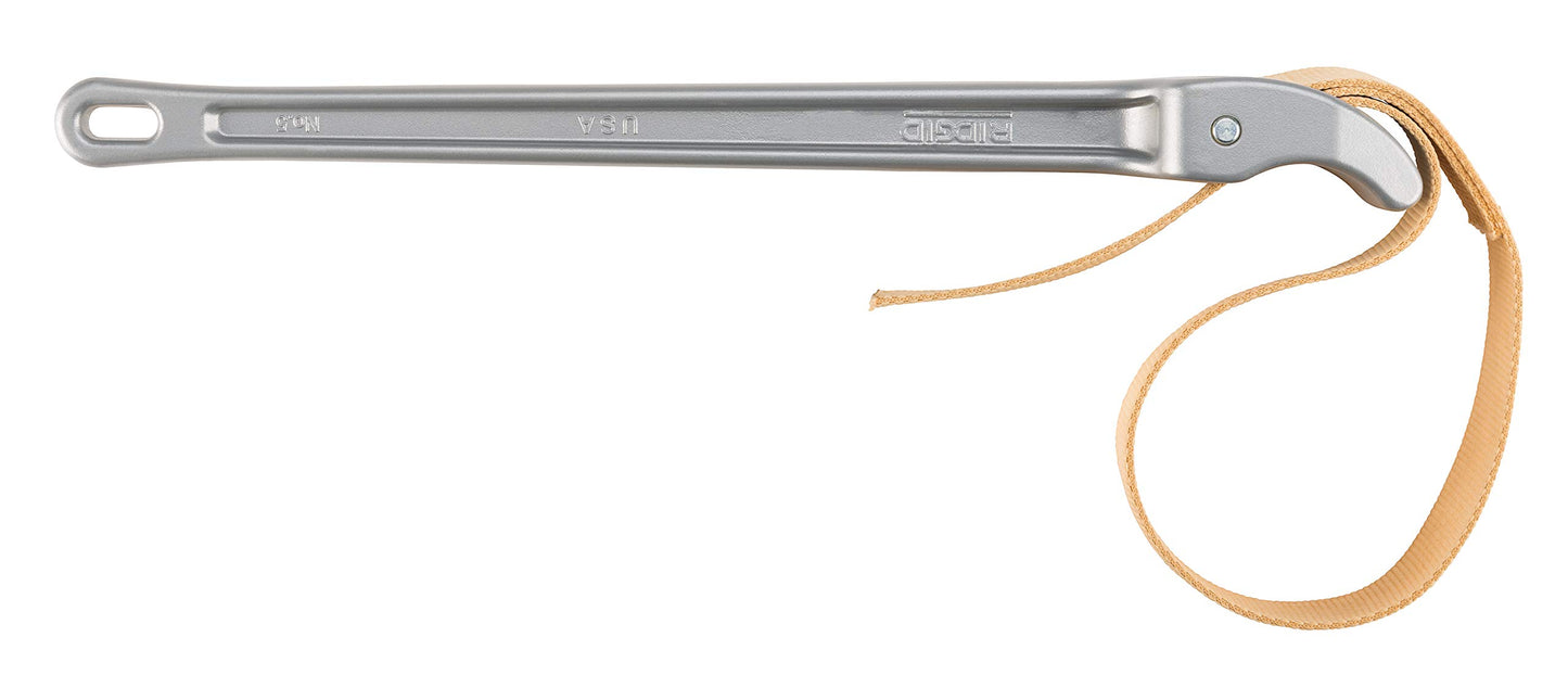 RIDGID 31360 Model 5 Strap Wrench, 5-inch Capacity Adjustable Strap Wrench,Brown