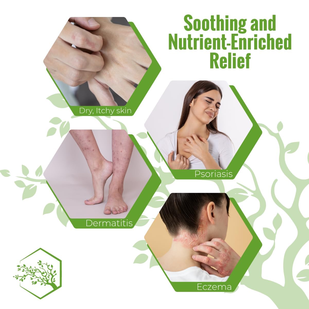 Wild Naturals Organic Body Wash – Moisturizing & Exfoliating Wash for Sensitive, Dry, Itchy Skin – Hydrating Hypoallergenic Body Wash for Men & Women