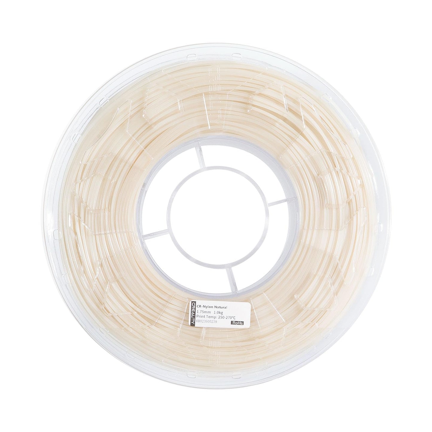 Creality Nylon Filament 1.75mm, 3D Printer Filament, 1.0kg (2.2lbs) Spool, No Warp Enhanced Toughness, Dimensional Accuracy ±0.03mm Printing Filament, for 3D Printers (Nylon)