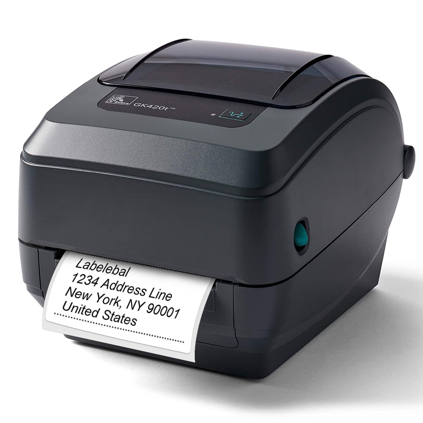 (6000 Labels 3-Proof 1" Core) Labelebal 12 Rolls 4" x 3" Direct Thermal Label (101mm x 76mm) Multipurpose Shipping Address Mailing Barcodes Stickers Compatible for Zebra & Rollo Desktop Label Printer