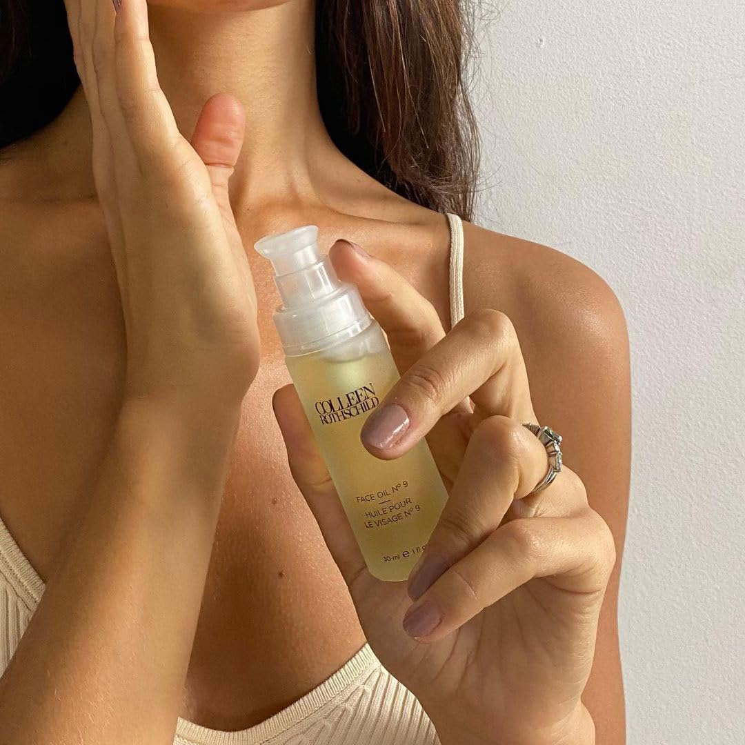 COLLEEN ROTHSCHILD Face Oil N°9 | 9 Transformative Oils Provide Intense Moisture Boost | Deeply Nourishes & Leaves Complexion Radiant (1 fl oz)
