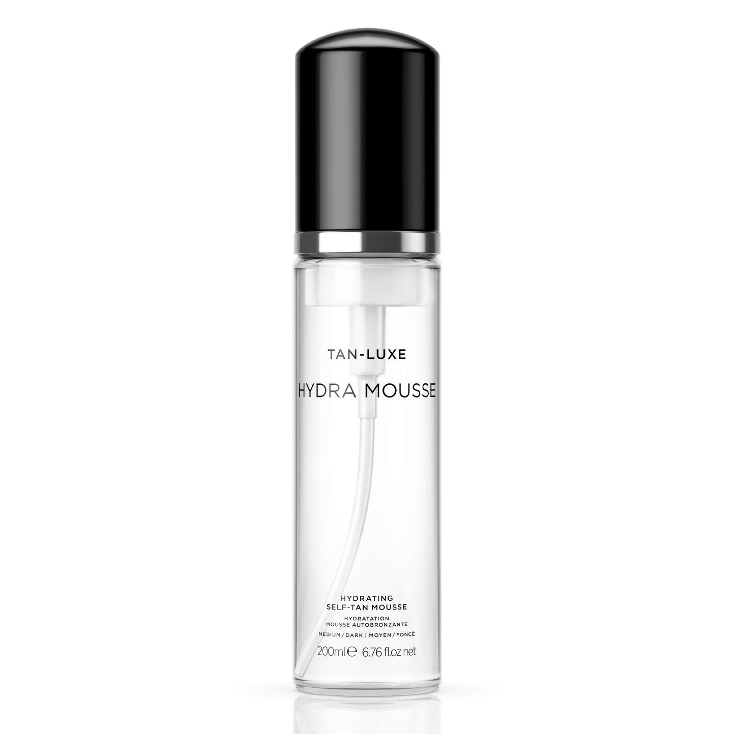TAN-LUXE Hydra Mousse - Hydrating Self-Tan Mousse, 200ml - Cruelty & Toxin Free - Medium/Dark