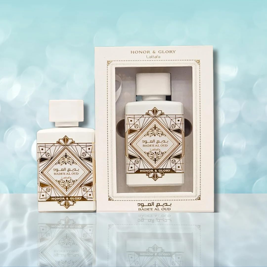 Lattafa Bade'e Al Oud Honor & Glory 3.4 EDP and Afnan 9 PM for Men EDP Bundle