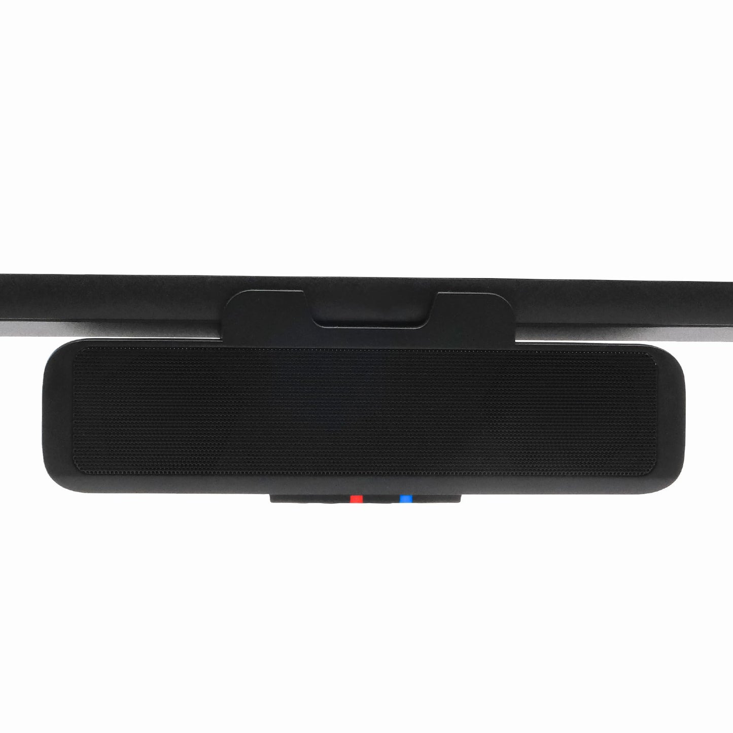 Cyber Acoustics USB & Bluetooth Speaker Bar (CA-2890BT) – USB Powered Speaker with Speakerphone for PC and Bluetooth to Simultaneously Connect to Smartphones, Clamps to Monitor, Convenient Controls