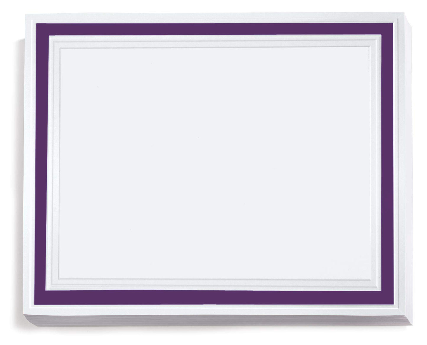PaperDirect Pristine Specialty Certificates, 50 Sheets of 38lb White Paper, 8½" x 11", Purple Bold Foil Border, Perfect for Awards, Students, Employees, Volunteers, Course Completion, Diplomas