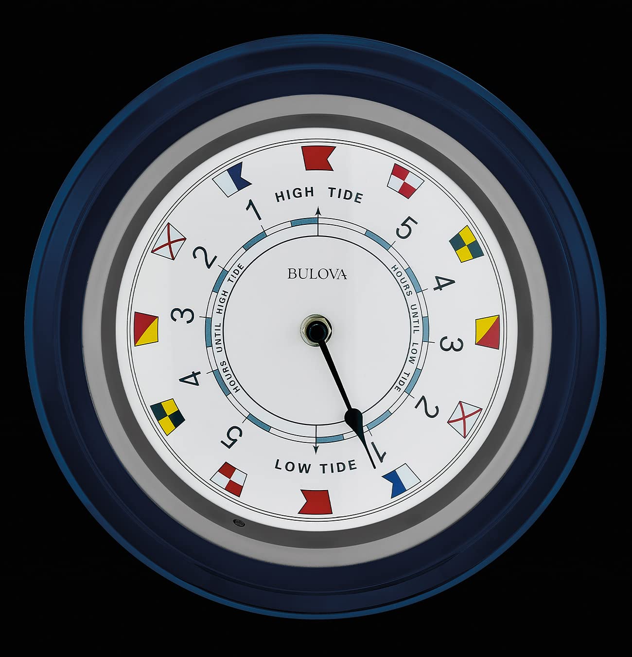 Bulova Lighted Digital Clock, Model C4891, Modern Design, Nightlight Feature, Easy-to-Read Display, Battery Operated