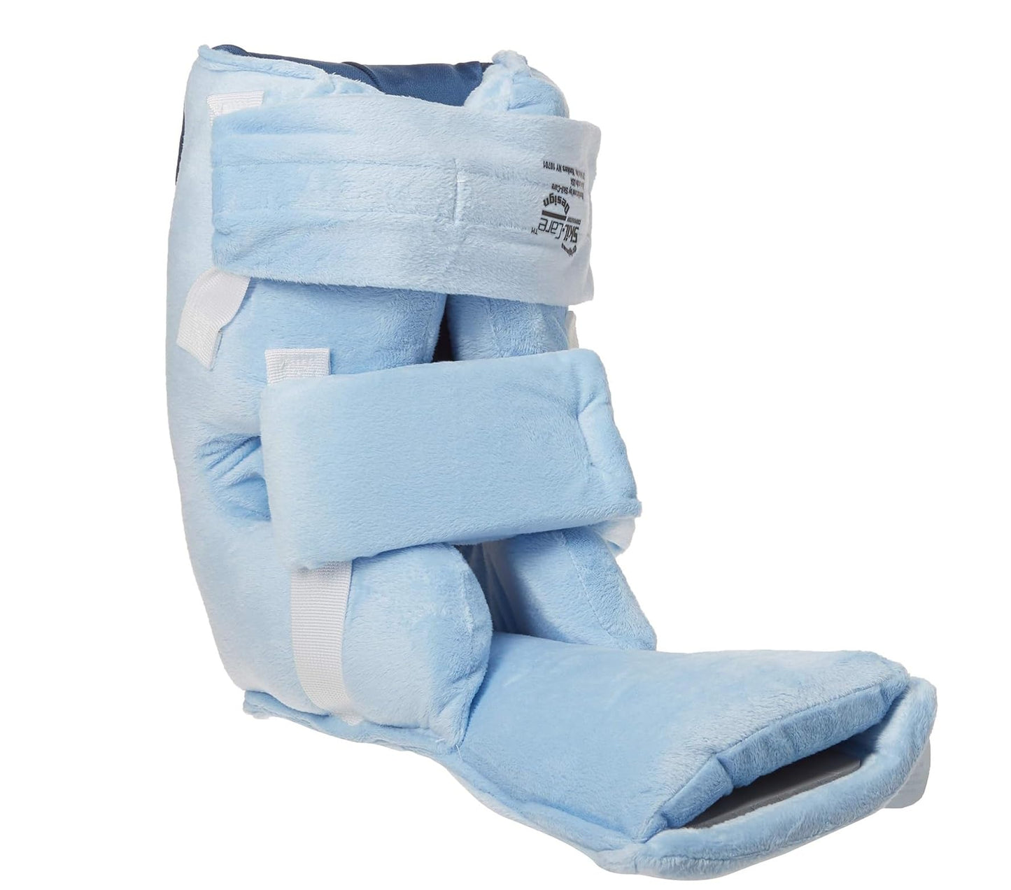 Skil-Care Heel-Float Plus Boot, Large/Bariatric, 5" Wide - Zero Heel Pressure, Cooling Gel Insert, Cutouts for Pressure Relief, Cozy Cloth Cover, 503046