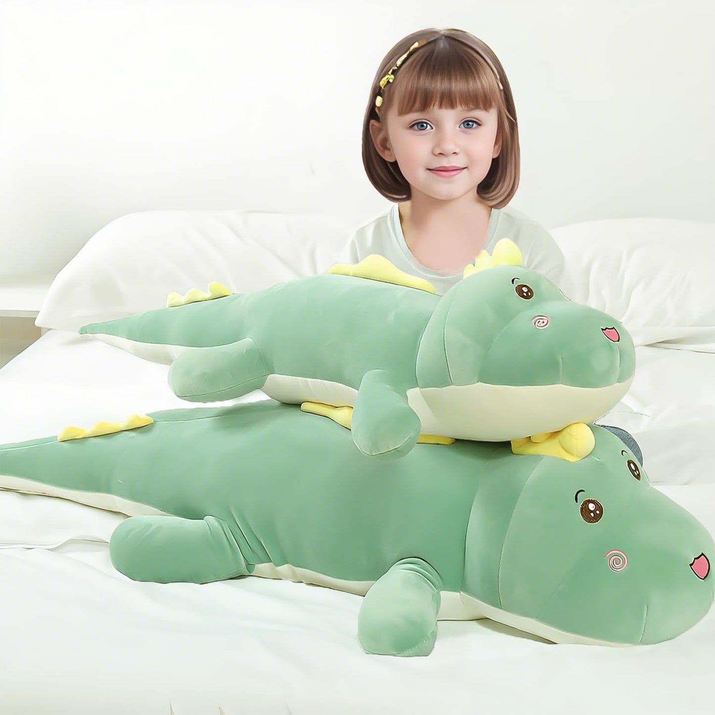 80cm Dinosaur Plush Toy Pillow