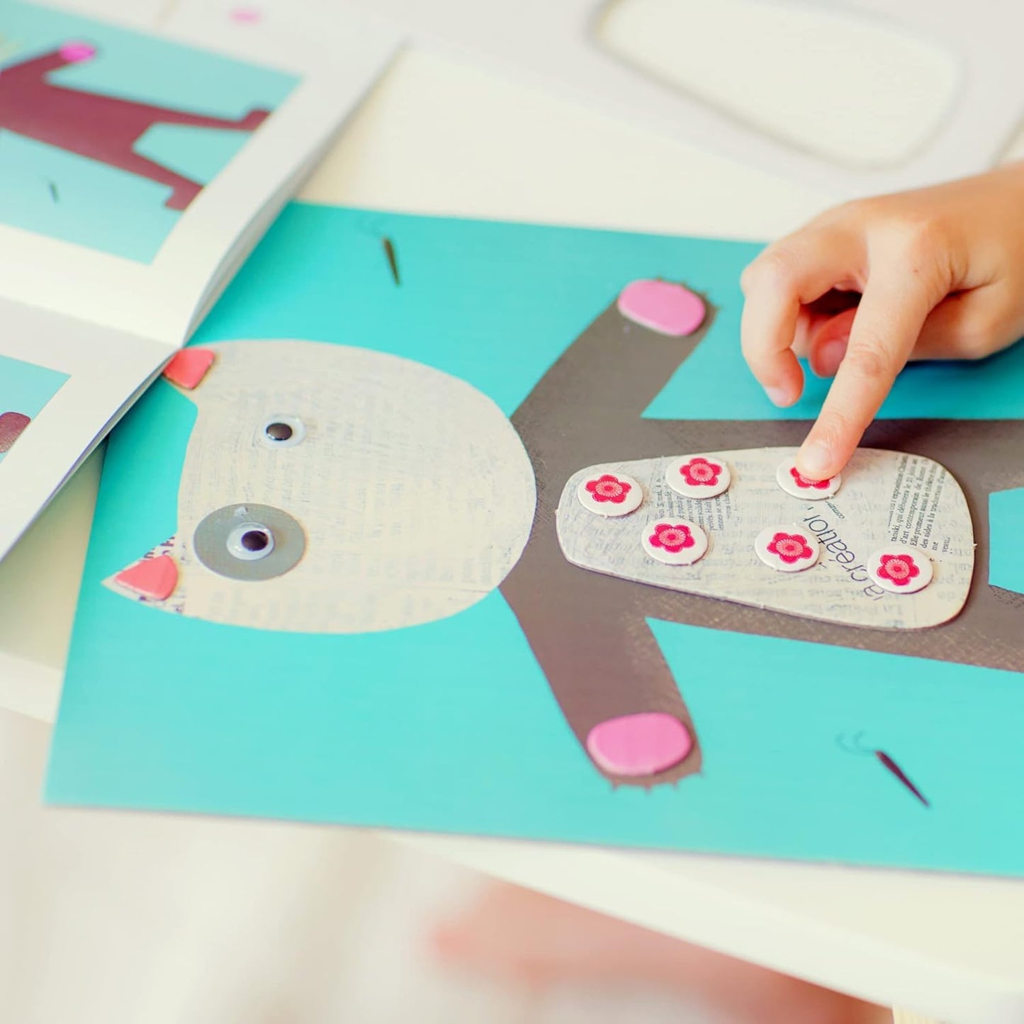 DJECO Le Petite Artist Collages for Little Ones Activity Set