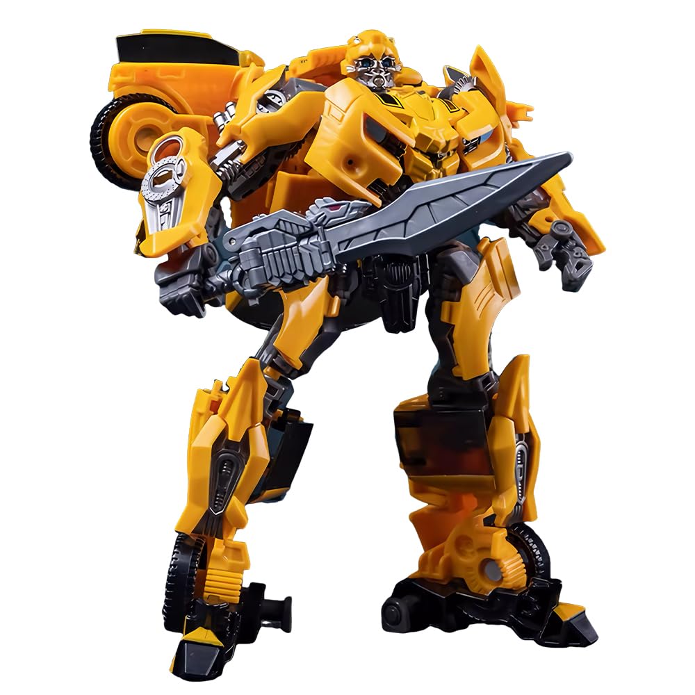 WAIKYTOY Deformation Toys, Deformation Robot Toy Character Action Figure Car Model 8.6 Inches with Accessories, Suitable for Ages 6 and Up for Boys Kids