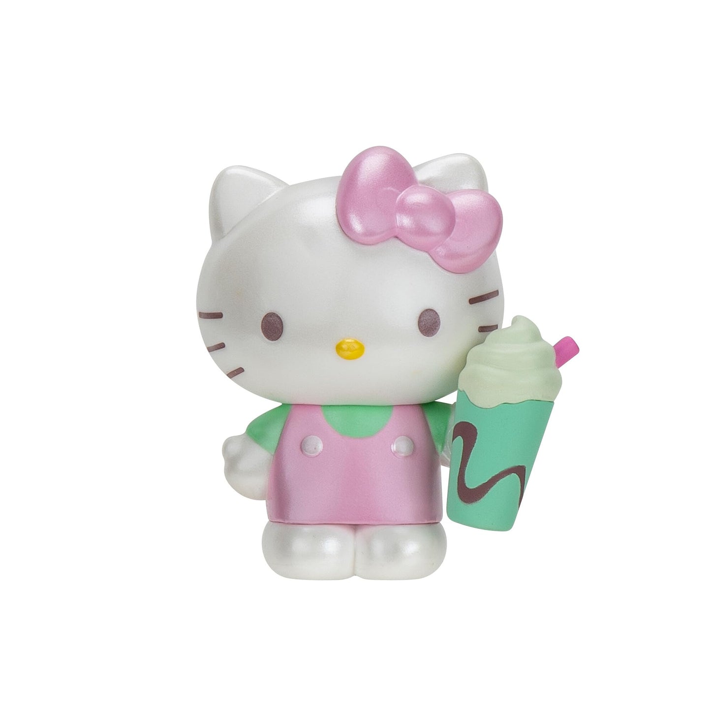 Hello Kitty and Friends Sweet Snacks 8-Pack with Mix and Match Sweet Accessories - 2” Figures - Hello Kitty, My Melody, Kuromi, Cinnamoroll, Pompompurin, Keroppi, and Tuxedosam