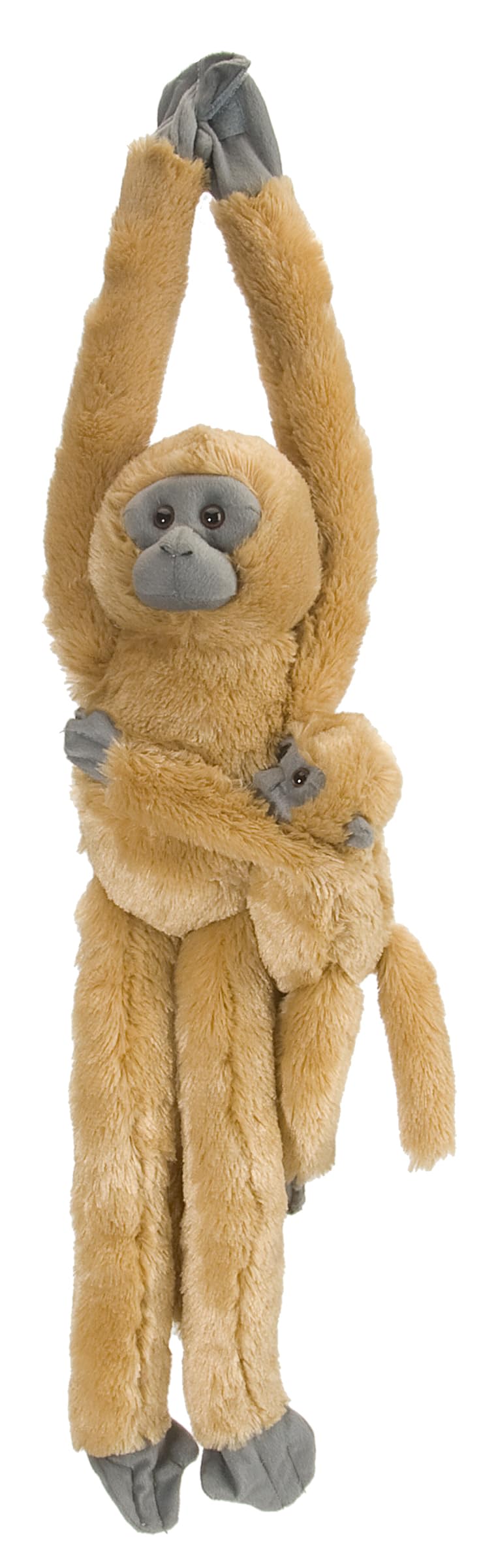Wild Republic 15262 Hanging 20-Inch Com Langur with Baby Plush