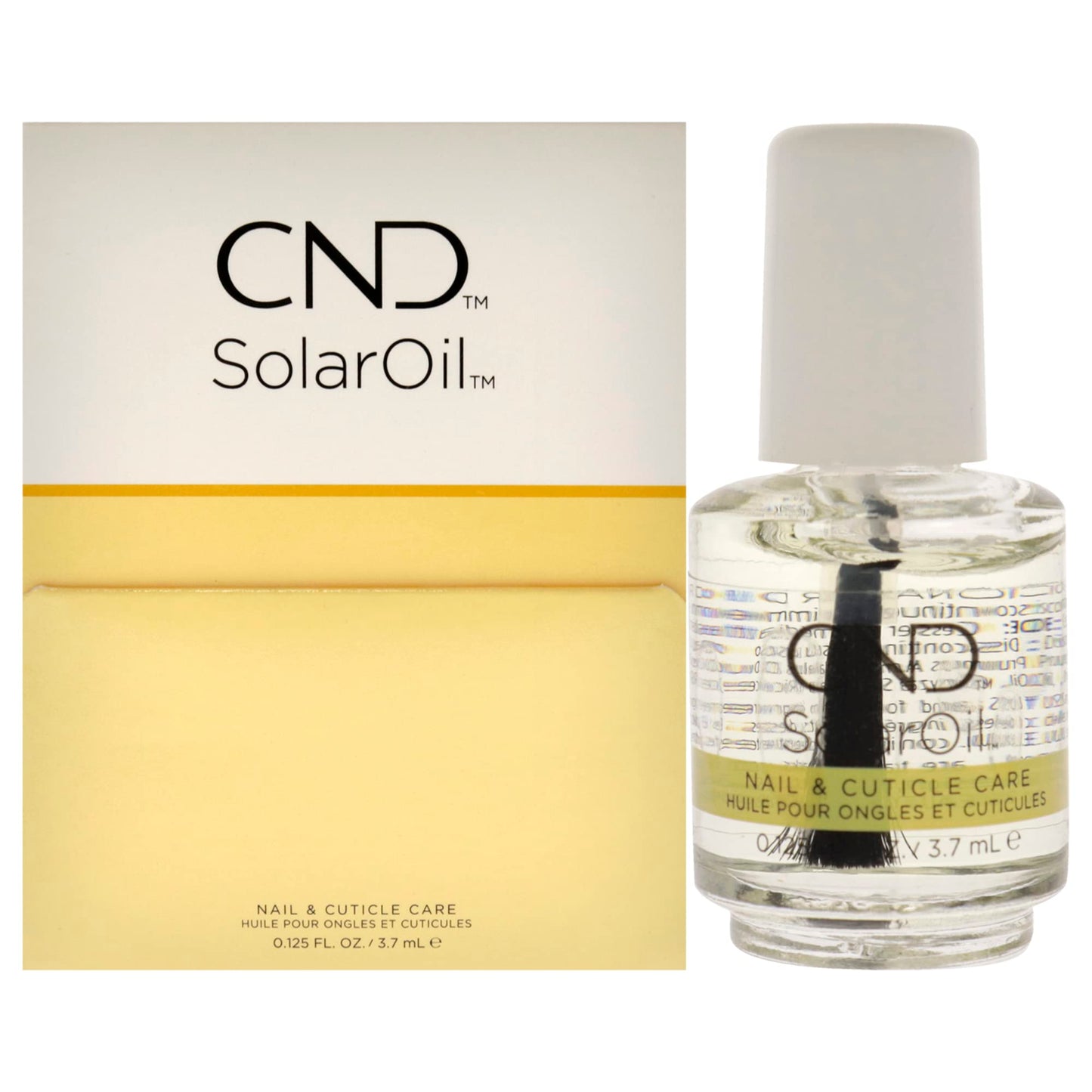 CND SolarOil Cuticle Oil, Natural Blend Of Jojoba, Vitamin E, Rice Bran and Sweet Almond Oils, Moisturizes and Conditions Skin, 40 x 0.125 Fl Oz Pack