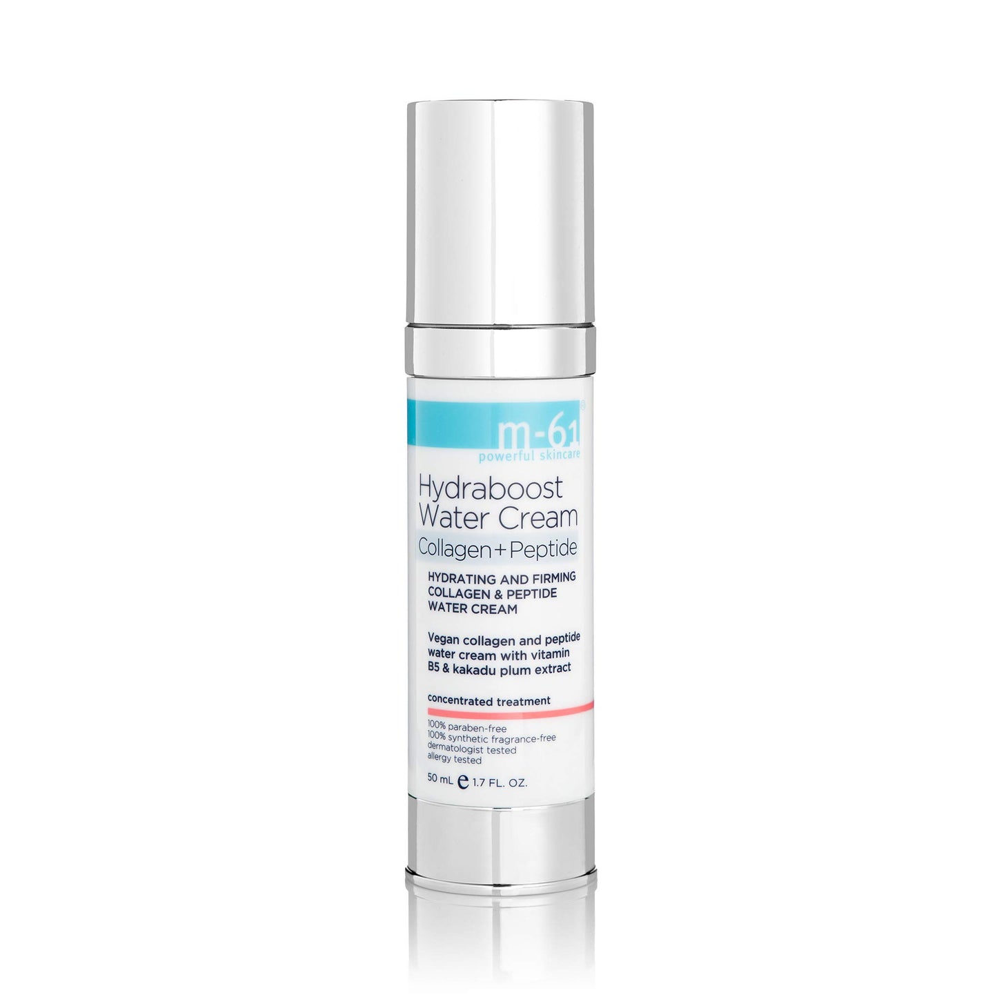 m-61 Hydraboost Collagen+Peptide Water Cream - lightweight anti-wrinkle water cream nourishes and restores moisture, helping to improve the skin's elasticity & tone