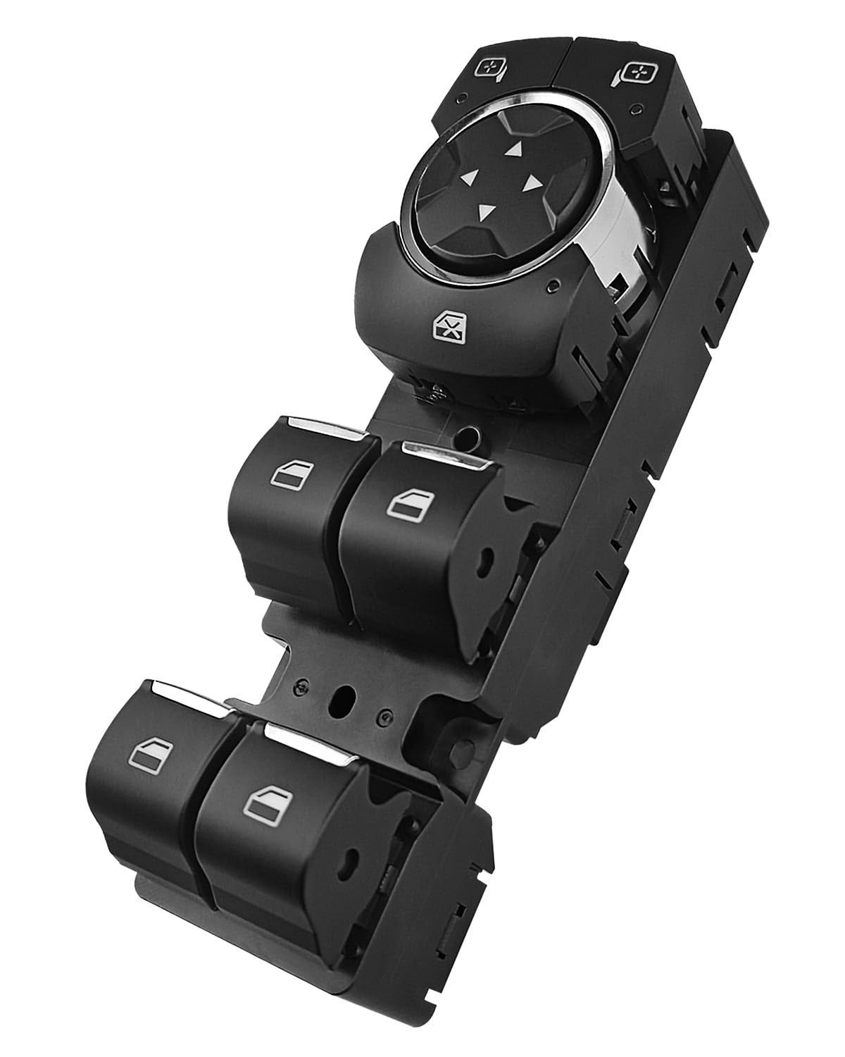 Master Power Window Switch Compatible with 2015 2016 2017 2018 2019 2020 Ford F150 F-150(Manual Fold Mirror), FANLIDE Driver Side Window Control Switch Replace FL3Z-14529-DA FL3Z14529DA SW7440