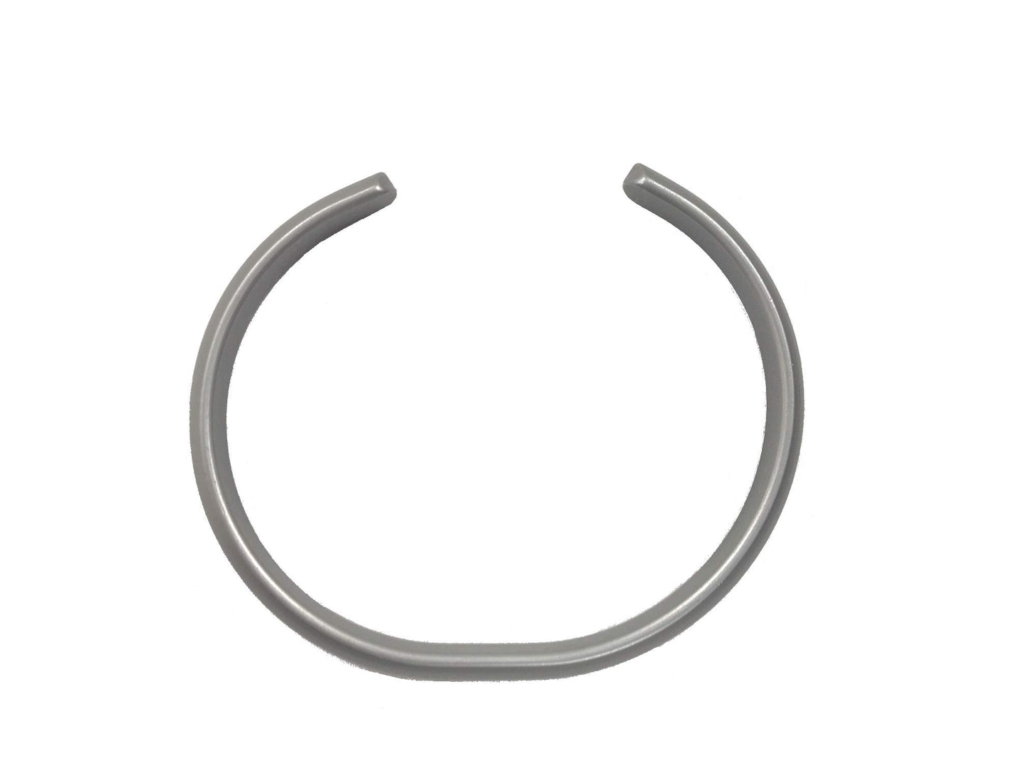 QRAY Q153 Golf Athletic Bracelet Men Women C-Shaped Health Wellness Bracelet (Metallic, Medium)