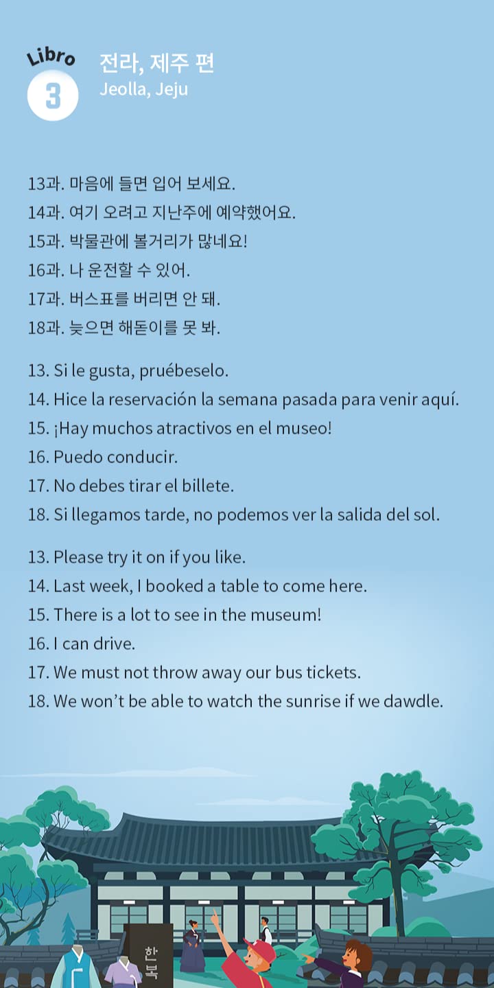 Learn Korean with BTS Spanish Edition - Official BTS Merchandise, Kpop Merch, Gift Idea for BTS Fans, Basic Level Korean Learning Kit/All Ages (Kids to Adults), Includes MotiPen