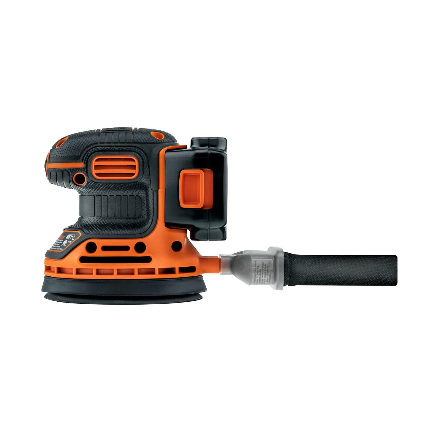 BLACK+DECKER 20V MAX Orbital Sander, Cordless, 12,000 OPM, 2 Sandpaper Sheets, Battery and Charger Included (BDCRO20C)