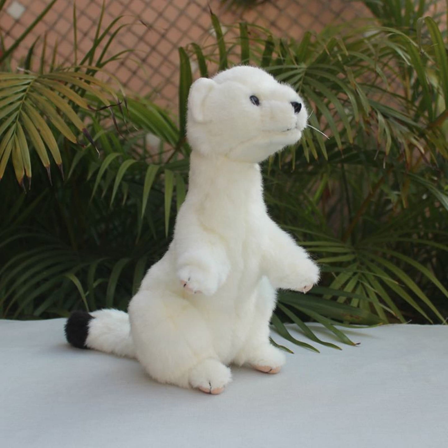 POPOTATO Ferret Stuffed Animal, Cute Stoat Plush, Soft Stuffed Meerkat Stuffed Animal Pillows Home Decor