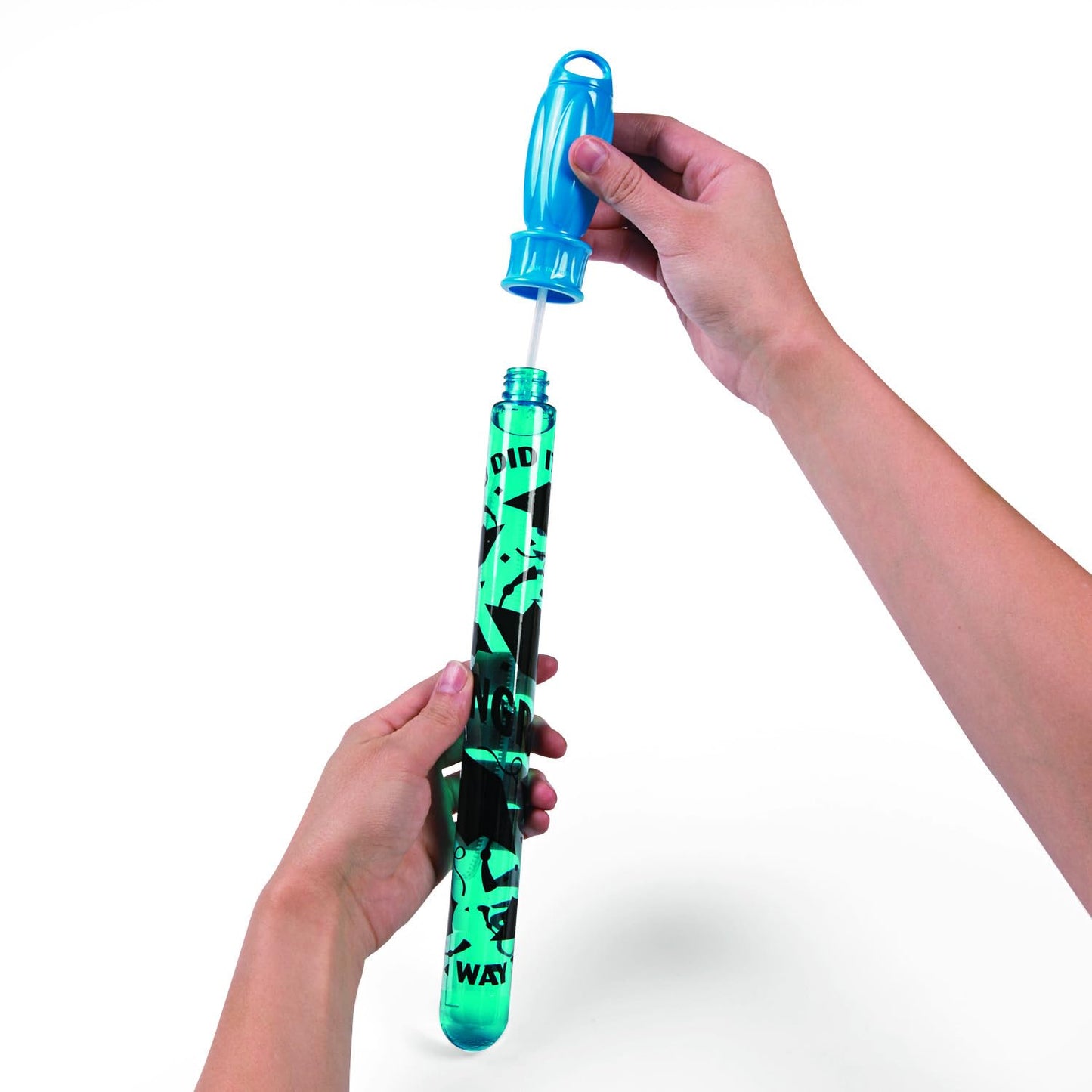 Elementary Graduation Big Bubble Wands - 12 Pieces - Educational and Learning Activities for Kids