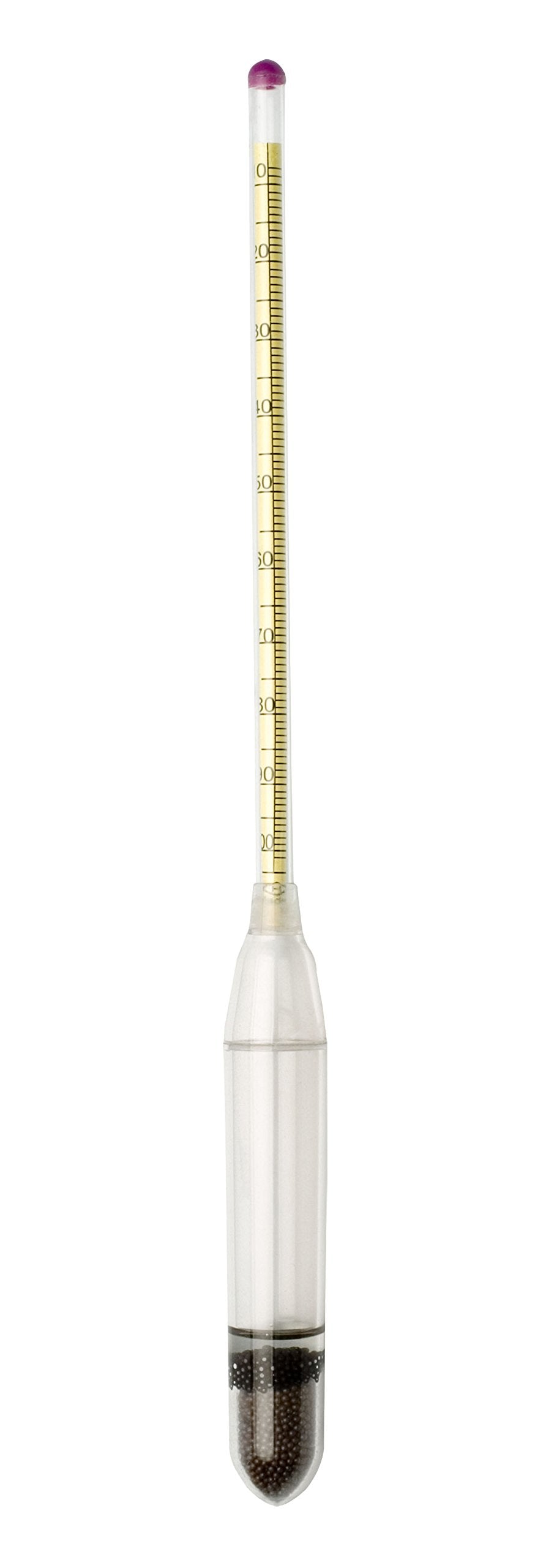 SP Bel-Art, H-B DURAC Salt Brine Shatterproof Plastic Hydrometer; 10/100 Percent by Saturation (B61800-0600)