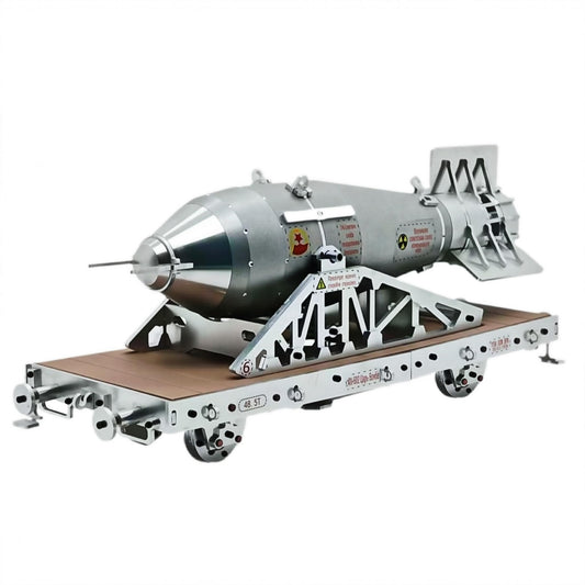 1/35 Full Metal Soviet AN-602 Tsar Bomba Assembly Model - A Great Collectible for Military with Tools & Decals - 3D Metal Puzzles for Adults