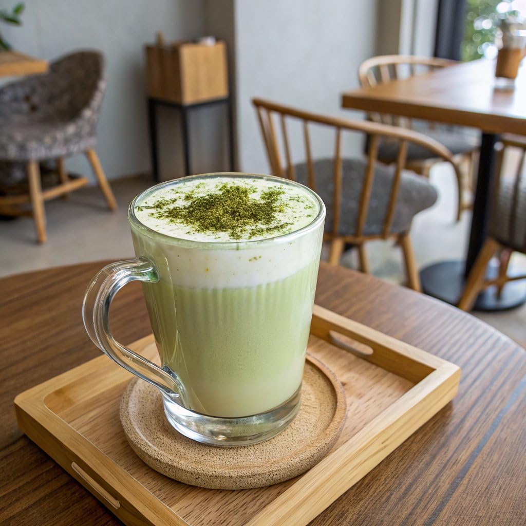 Clevr Pistachio Matcha SuperLatte, Organic Ceremonial Grade, Instant Superfood Powder Blend with Lions Mane, Reishi Mushroom, Coconut Cream, Ashwagandha, Serve Hot or Iced (14 Lattes)