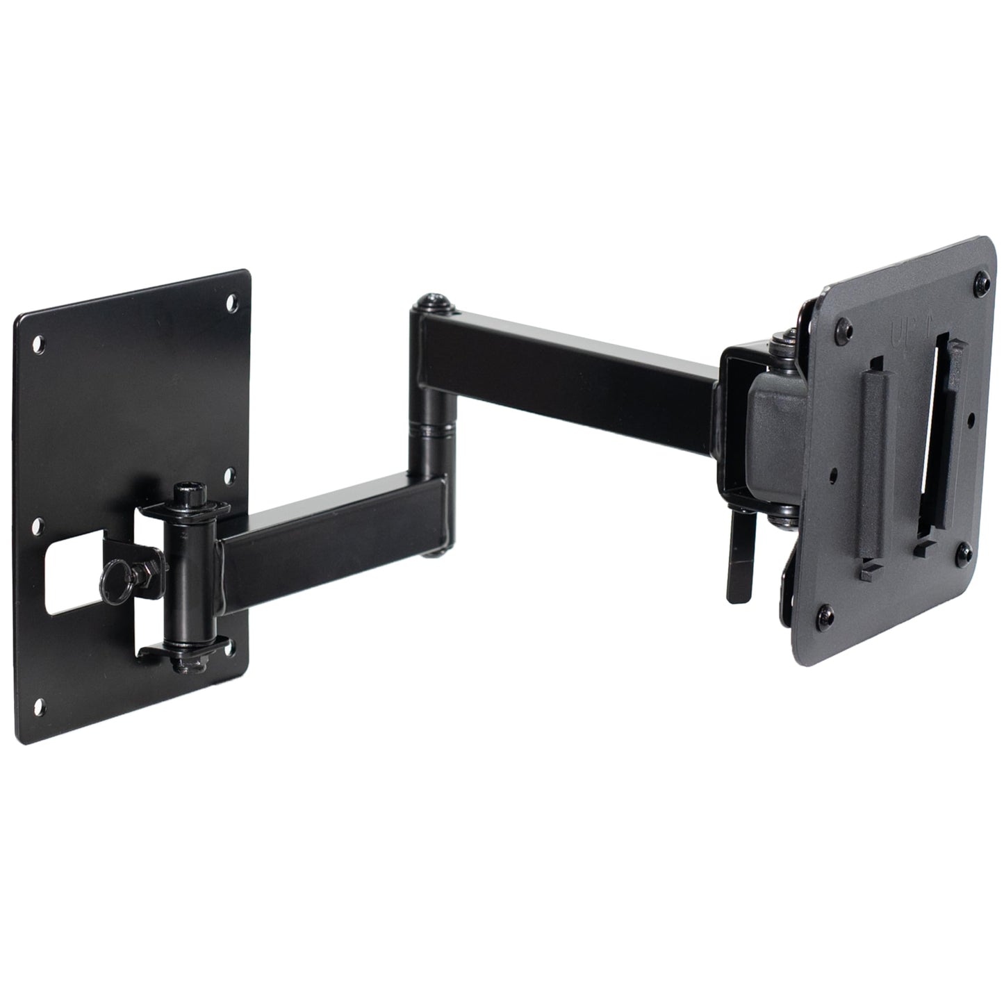 VIVO Sturdy Plastic Polymer and Steel RV TV Mount with Articulating Arm, VESA 100x100mm Mounting Pattern, Holds up to 22 lbs, Wall Bracket for Indoor Use, Black, Mount-VWRV3