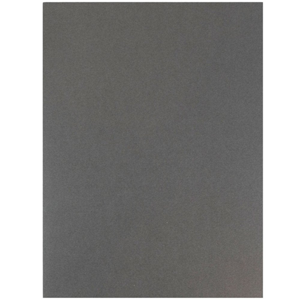 JAM PAPER Two Pocket Textured Linen Presentation Folders - Letter Size Business Folder - Gray - Bulk 50/Box