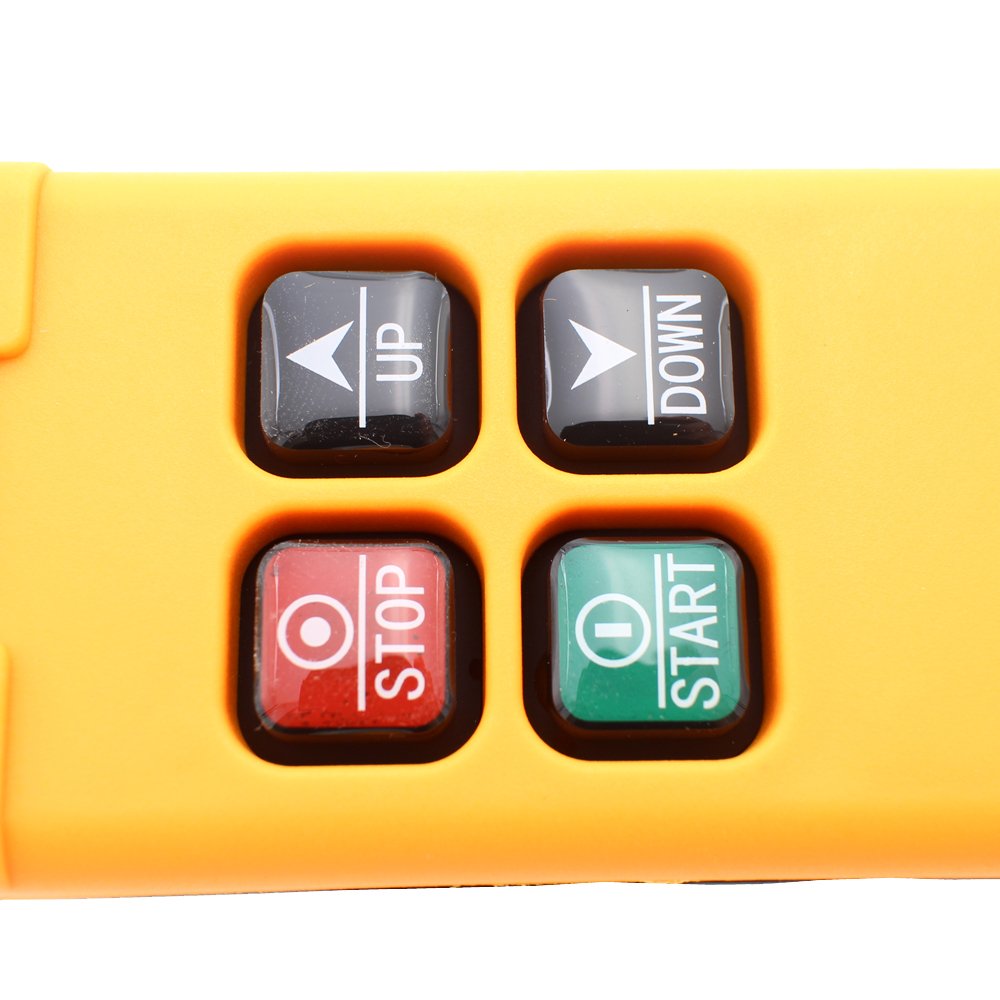 4 Key Crane Industrial Remote Control Wireless Transmitter Push Button Switch (AC/DC12-24V)