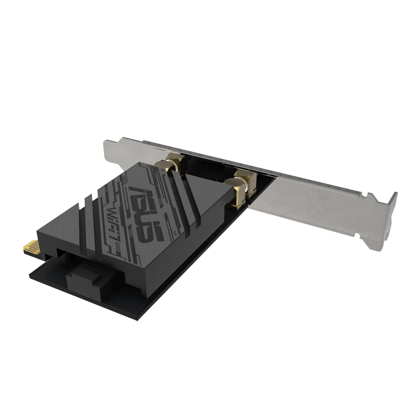 ASUS PCE-BE92BT WiFi 7 PCI-E Adapter with 2 External Antennas. Supporting 6GHz Band, 320MHz, Bluetooth 5.4, WPA3 Network Security, OFDMA and MU-MIMO, only Compatible with Intel motherboards