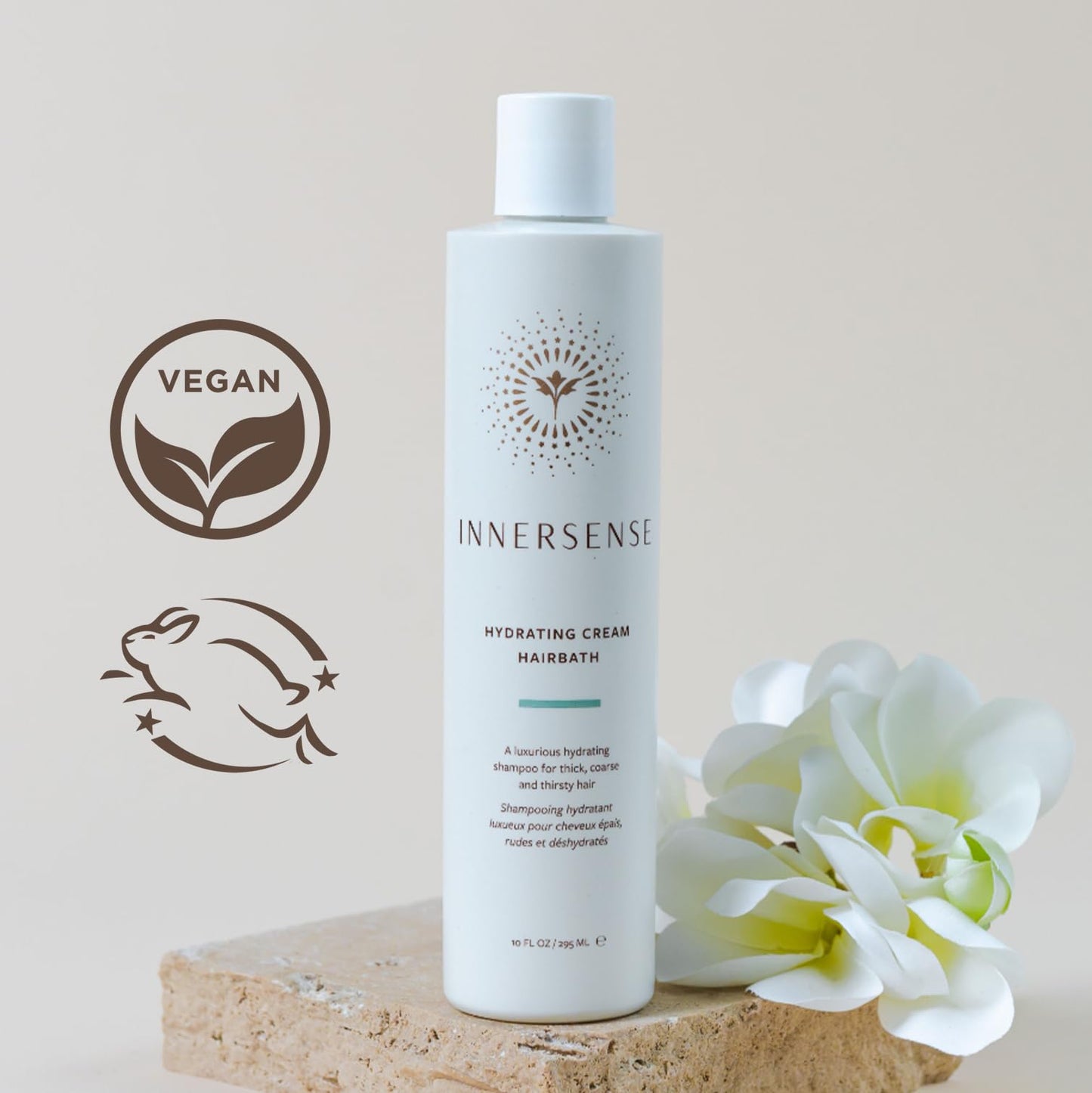 INNERSENSE Organic Beauty - Natural Hydrating Hairbath Shampoo | Non-Toxic, Cruelty-Free, Clean Haircare (32oz)