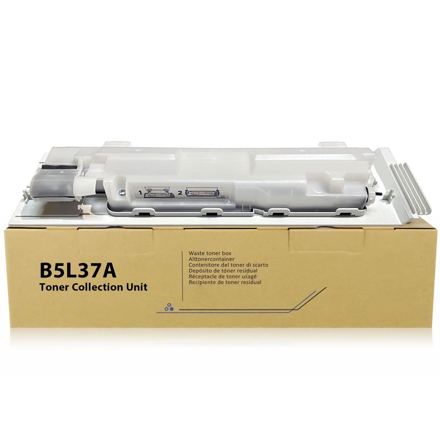 SANQUYLL B5L37A B5L37-67901 Toner Collection Unit Compatible for HP Color M552 M553 M554 M577(1 Pack 54,000 Yield)