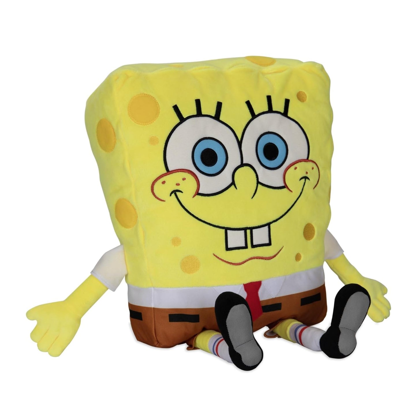 NoJo Spongebob Squarepants Plush Toddler Cuddle Pillow, Yellow