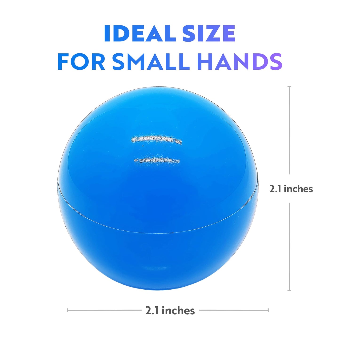 Playz Soft Plastic Mini Ball Pit Balls 500 Count - w/ 8 Vibrant Colors - Crush Proof, No Sharp Edges, Non Toxic, Phthalate & BPA Free for Baby Toddler Ball Pit, Play Tents & Tunnels Indoor & Outdoor