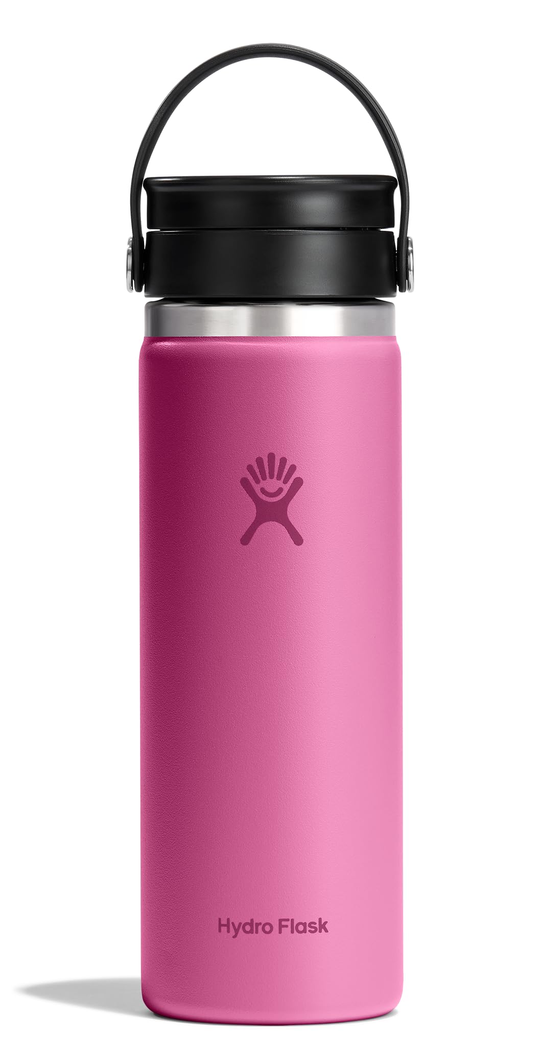 Hydro Flask Flex Sip Coffee Tumbler – Insulated Stainless Steel, Non Spill, Leak Proof Travel Coffee Cup 20 Oz Reef Pink