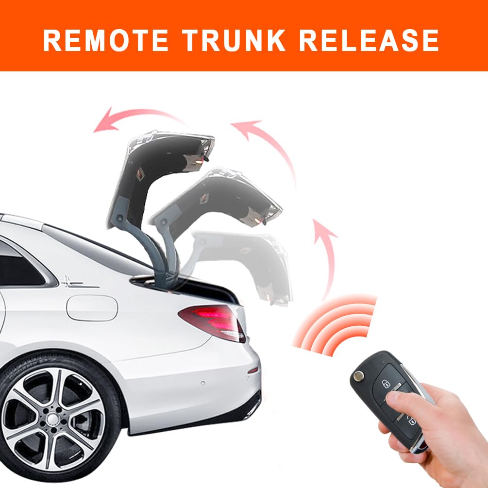 BANVIE ① Car Keyless Entry Security Alarm System + ② Remote Engine Starter + ③ Push to Start Stop Iginition Button