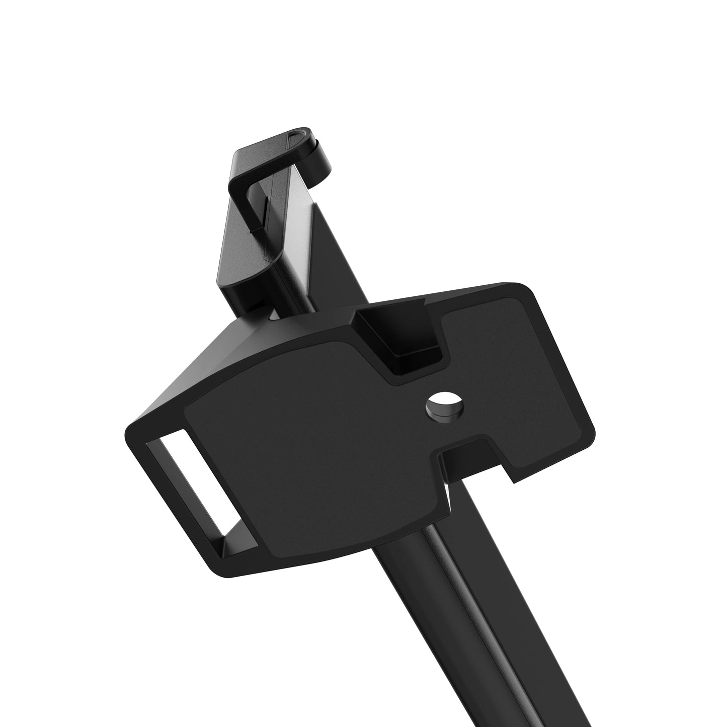 Folding Laptop Mount – CTA Locking and Folding Security Laptop Desk Mount That Secures Laptops with Cable & Key Lock Mechanism - Black (LT-LFSDM)