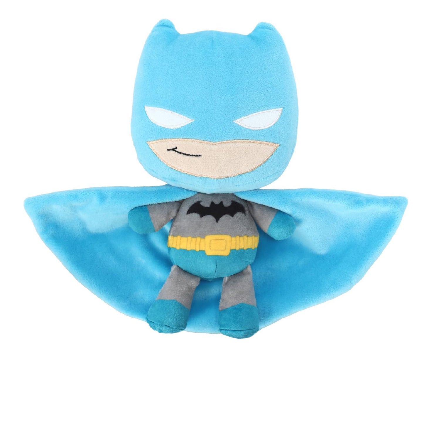 KIDS PREFERRED DC Comics The Batman Soft Huggable Weighted Stuffed Animal Cute Plush Toy for Toddler Boys and Girls, Gift for Kids, Dark Knight 10 inches