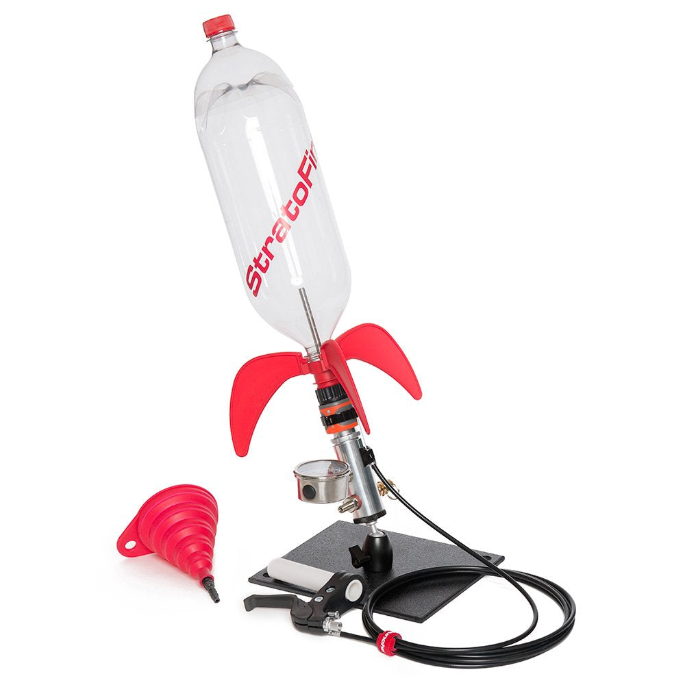 Relationshipware StratoLauncher IV Ultimate Tilting Water Rocket Launcher + StratoFins Kit
