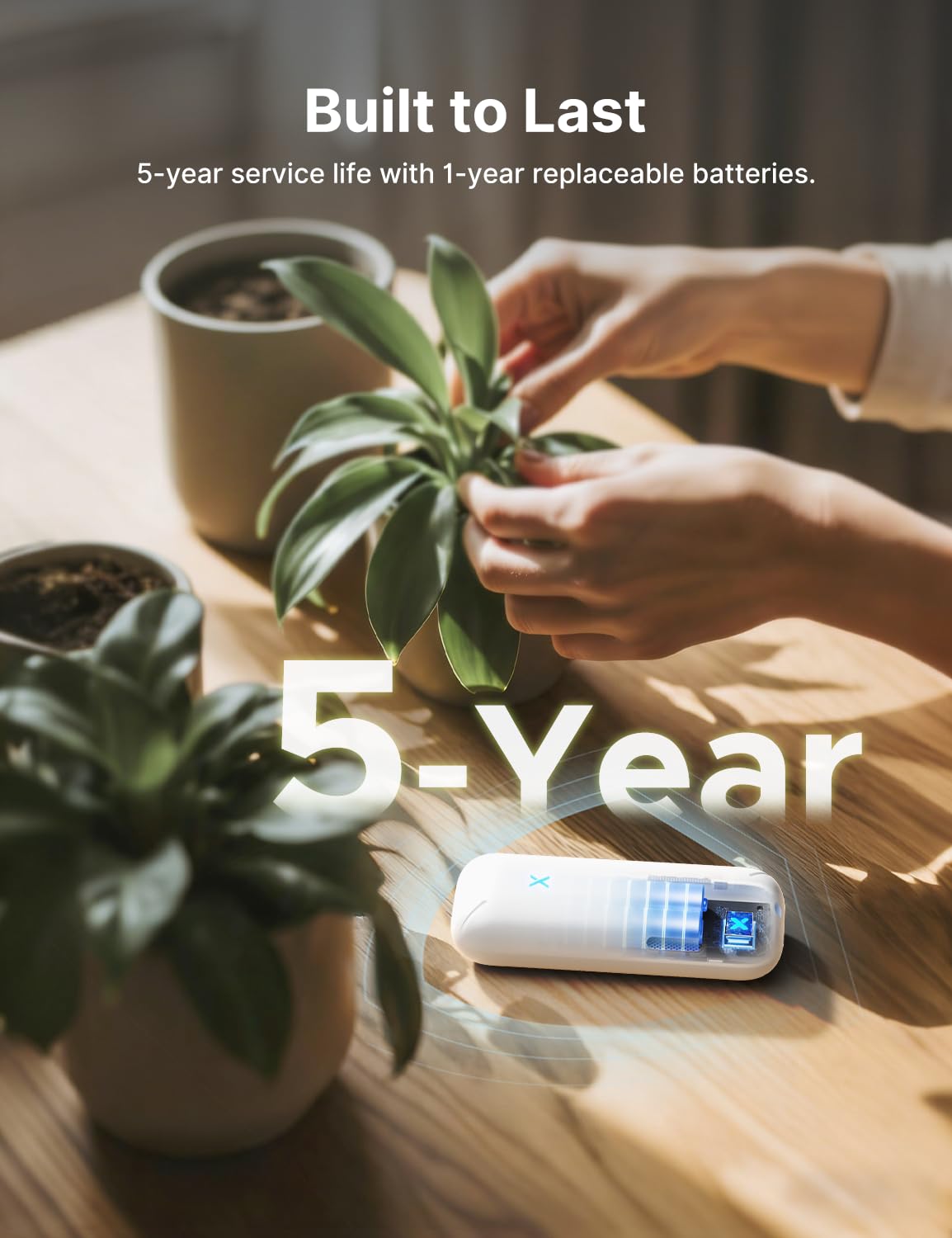 X-Sense Wi-Fi Temperature and Humidity Monitor, Indoor Humidity Meter with App Control, Hygrometer for House, Gardening, Free Data Storage Export, 3 Sensors & 1 Base Station