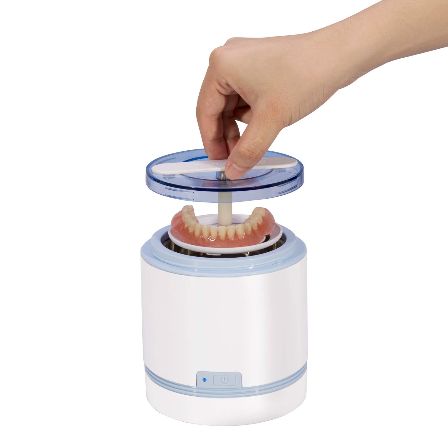 iSonic DS180-B Portable Denture/Aligner/Retainer Cleaner with rechargeable battery, DC12V, AC100-240V worldwide