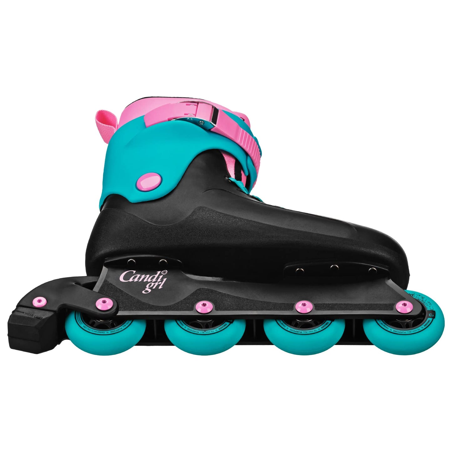 Roller Derby Elite Candi GRL South Beach Molded Inline Skates Rocki Pop Size M06/W08
