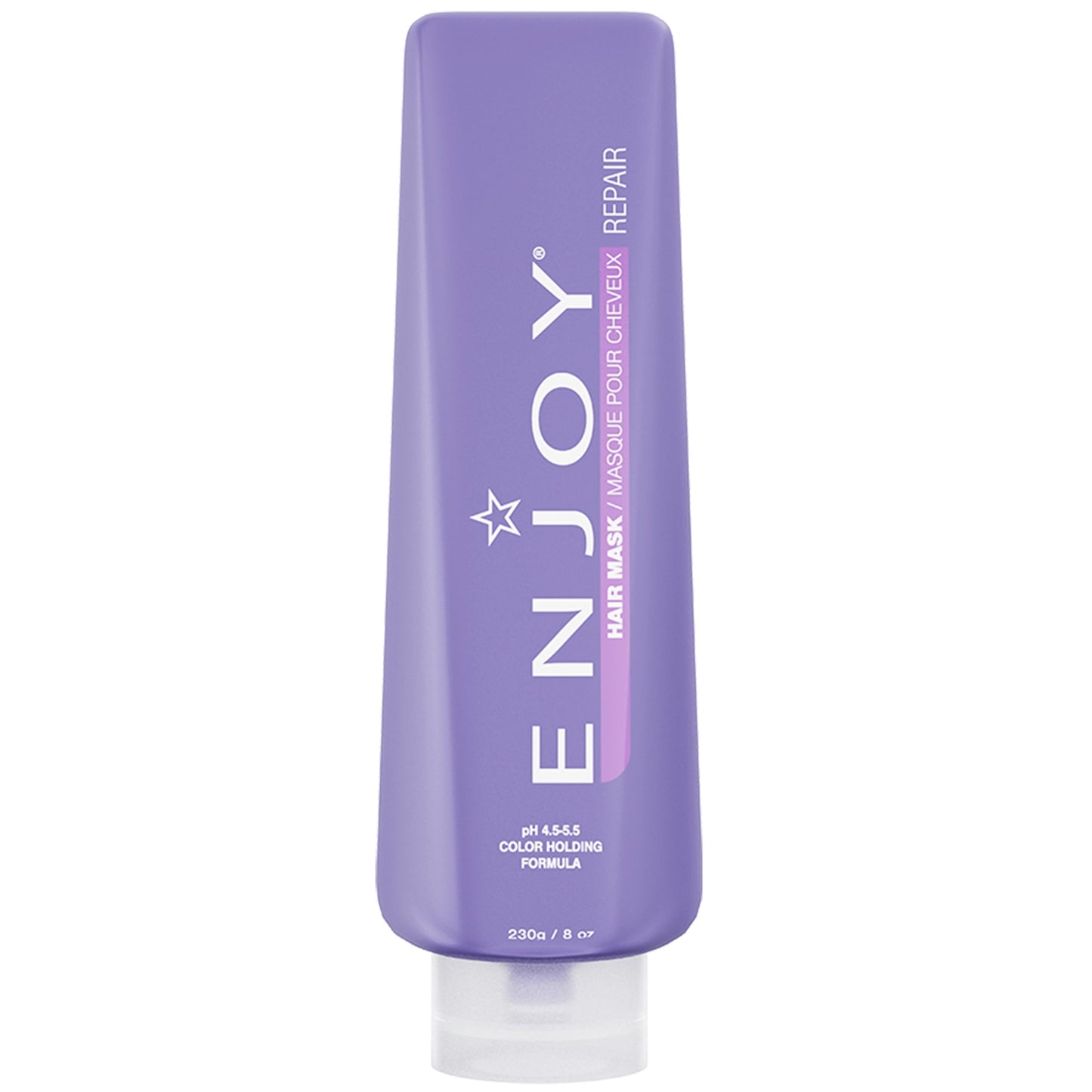Enjoy Hair Mask 8 Oz 227 Grams | Add Moisture & Shine, Repair and Strengthen Dry, Unruly Hair | Color Safe | pH 4.5-5.5 | Sulfate-Free