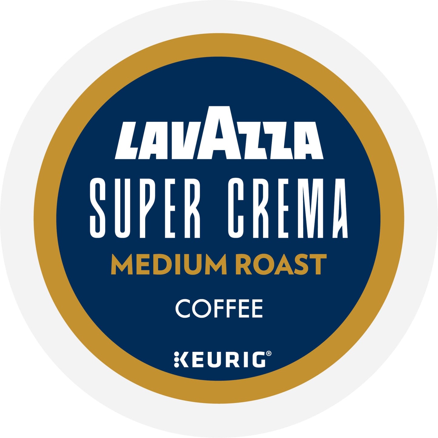 Lavazza Super Crema, Single Serve Keurig K-Cup Pods, Medium Espresso Roast Coffee, 60 Count (6 Packs of 10)