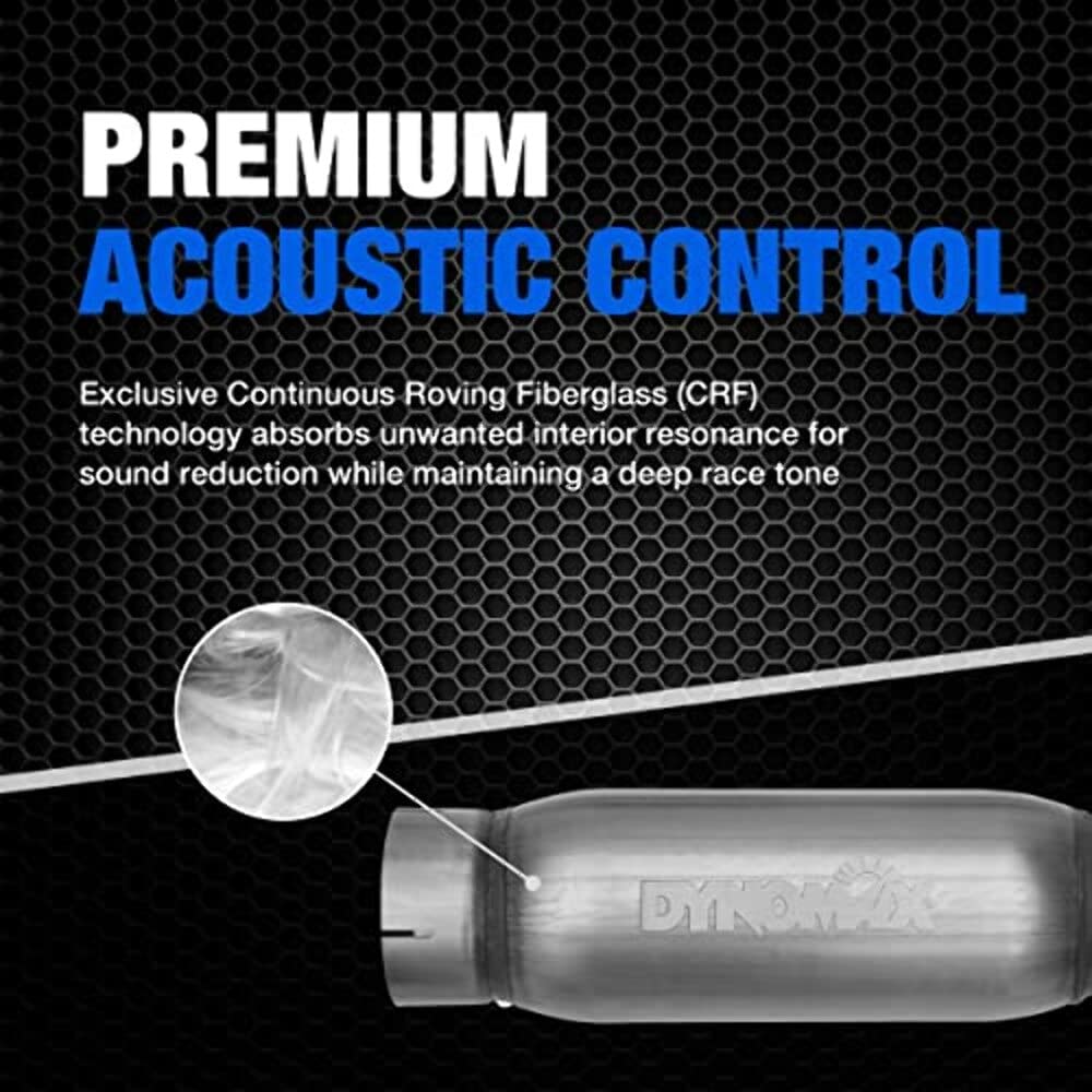 Dynomax Race Bullet 24215 Exhaust Resonator