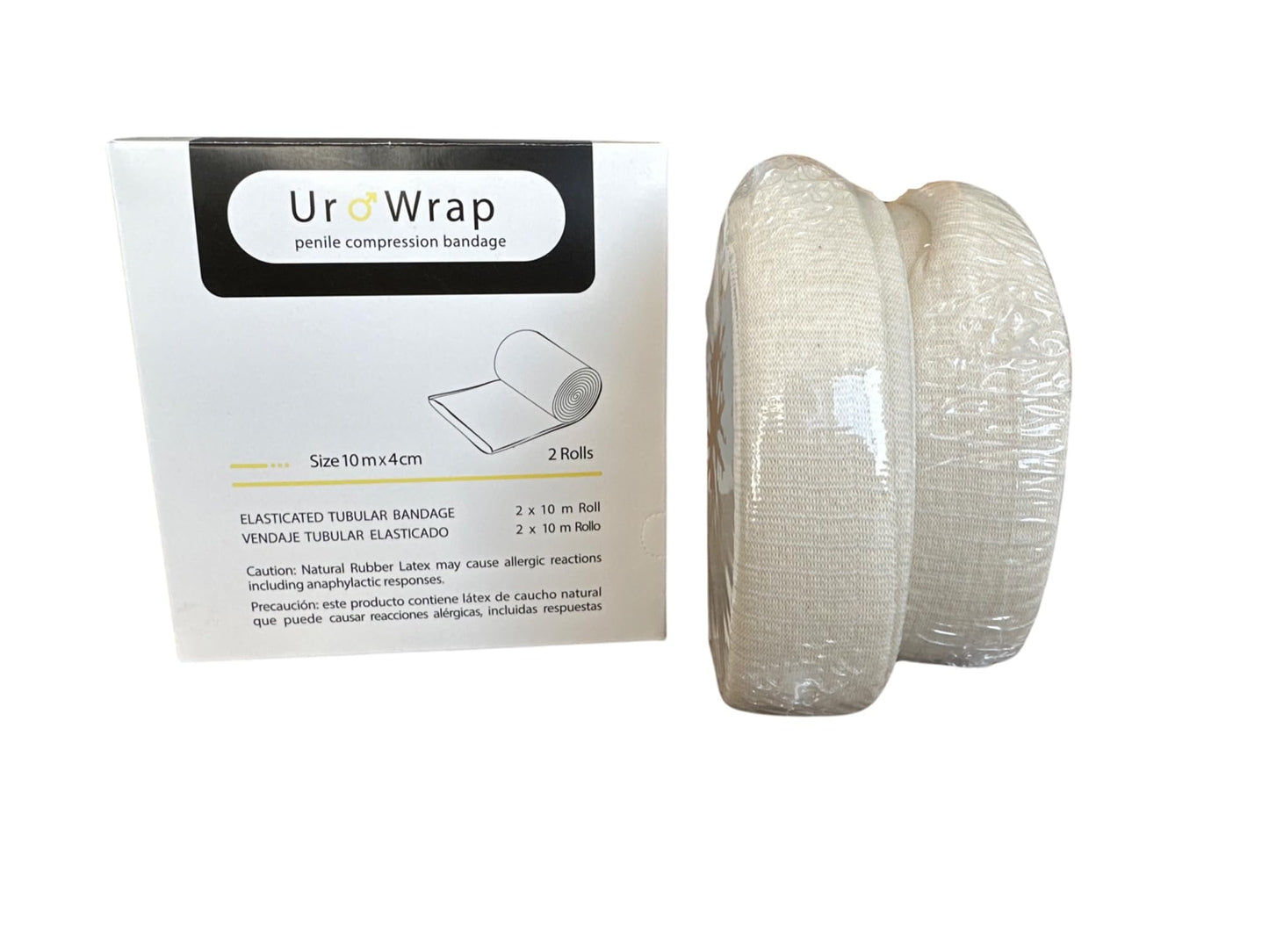 UroWrap 2 ROLL Compression Bandage Elasticated Tubular Sleeve 1 Size Fit All