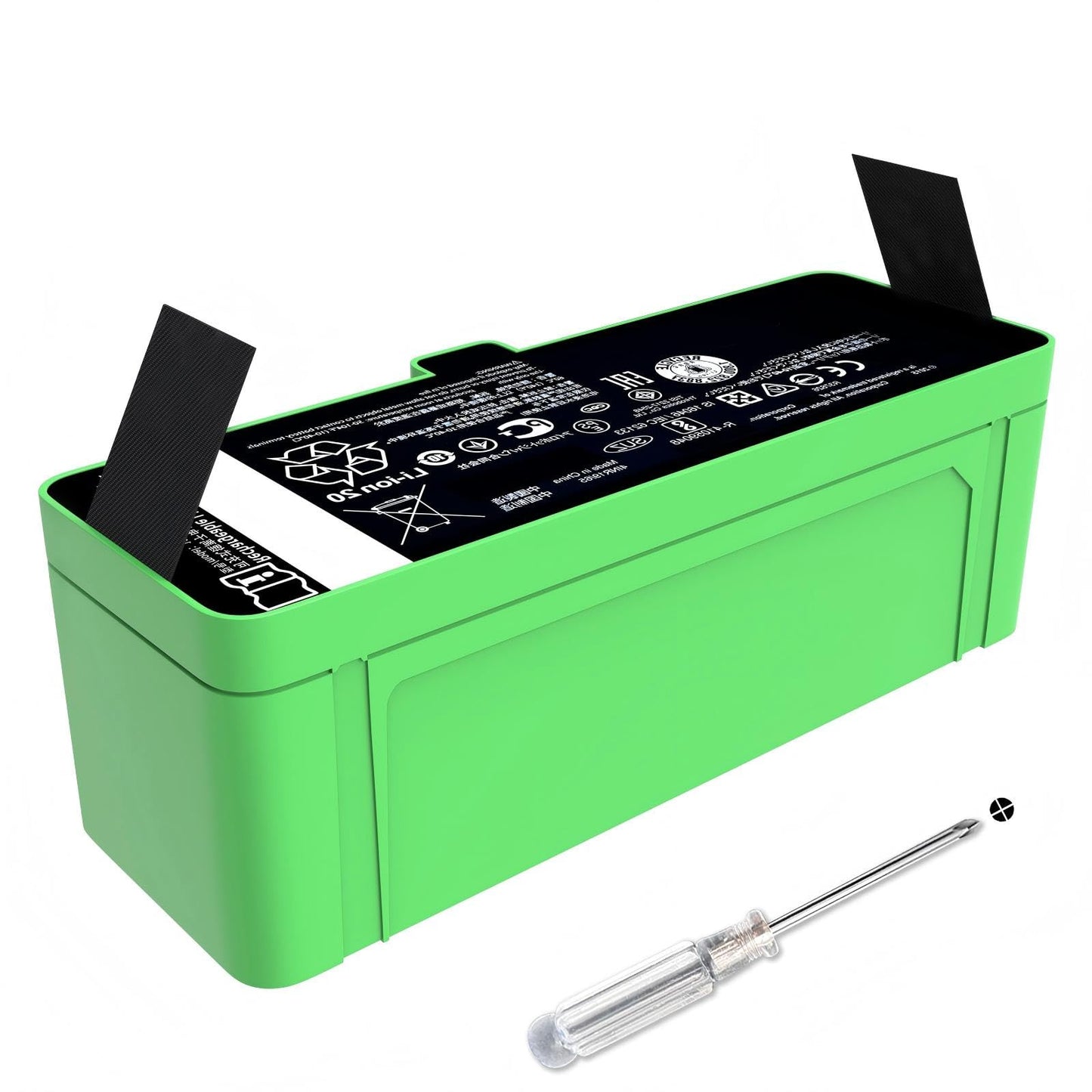 Replacement Battery for iRobot Roomba 500 600 700 800 900 Series 4376392 5200mAh 74.88Wh Upgrade battery Compatible with Roomba 960 981 970 965 801 805 850 860 890 891 895 695 690 685 680 670 1800LI
